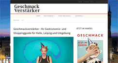 Desktop Screenshot of geschmackverstaerker.com